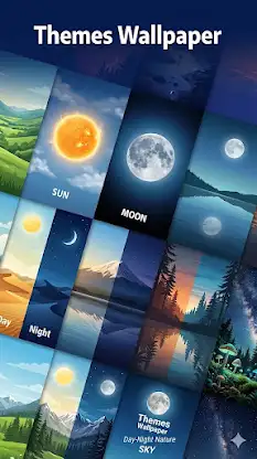 Day & Night: Live Wallpaper 4K screenshot 7