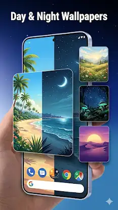 Day & Night: Live Wallpaper 4K screenshot 2