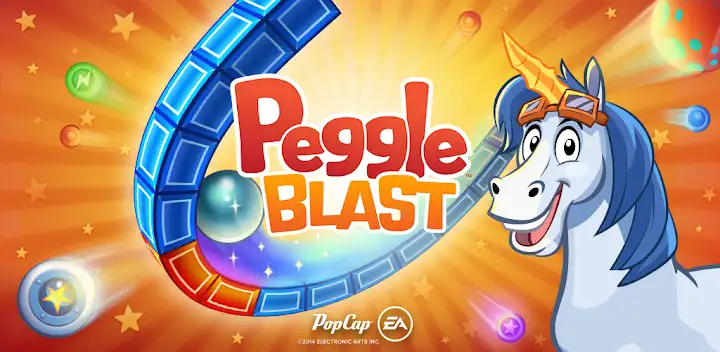 Peggle Blast — Android game banner
