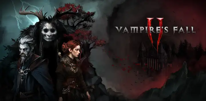 Vampire's Fall 2 RPG — Android game banner