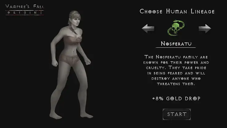 Vampire's Fall: Origins RPG screenshot 1