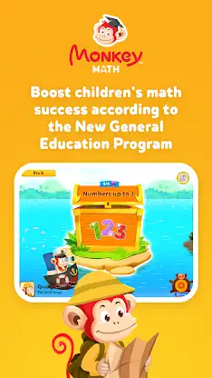 Monkey Math: Kids math games screenshot 1