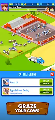 Milk Farm Tycoon screenshot 2
