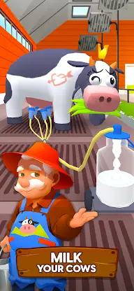Milk Farm Tycoon screenshot 1