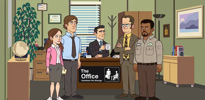 The Office: Somehow We Manage — Android game banner