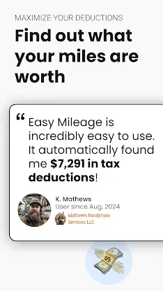 Automatic Mileage Tracker App screenshot 3