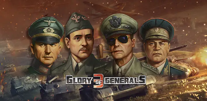 Glory of Generals 3 - WW2 SLG — Android game banner