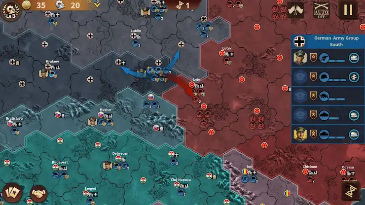 Glory of Generals 3 - WW2 SLG screenshot 4