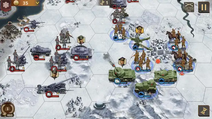 Glory of Generals 3 - WW2 SLG screenshot 2