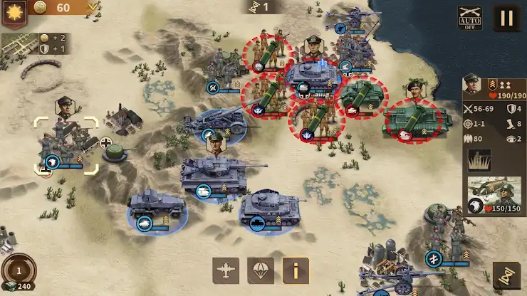 Glory of Generals 3 - WW2 SLG screenshot 7