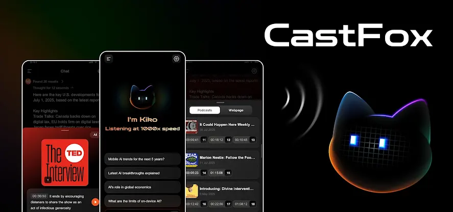 CastFox - AI Podcast Agent screenshot 6