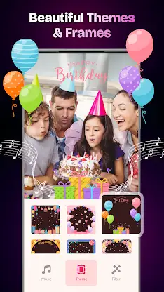 Happy Birthday Video Maker screenshot 5