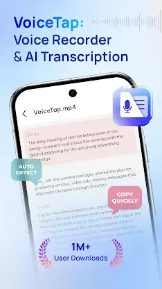 Voice Recorder & AI Transcribe screenshot 1
