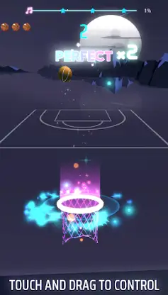 Beat Basketball: EDM Slam Dunk screenshot 2