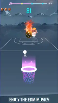 Beat Basketball: EDM Slam Dunk screenshot 4