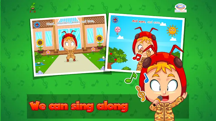 Kids Song : Head Shoulder Knee screenshot 3