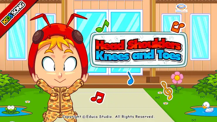 Kids Song : Head Shoulder Knee screenshot 1