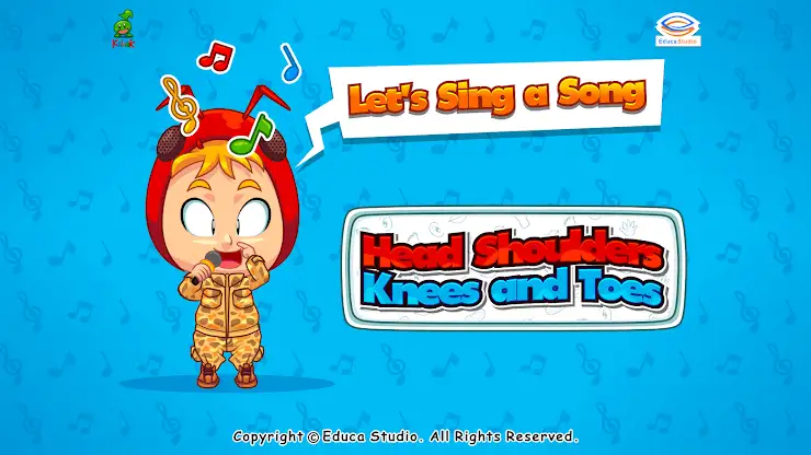 Kids Song : Head Shoulder Knee screenshot 2