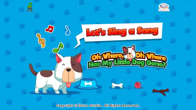 Kids Song Where My Little Dog screenshot 2