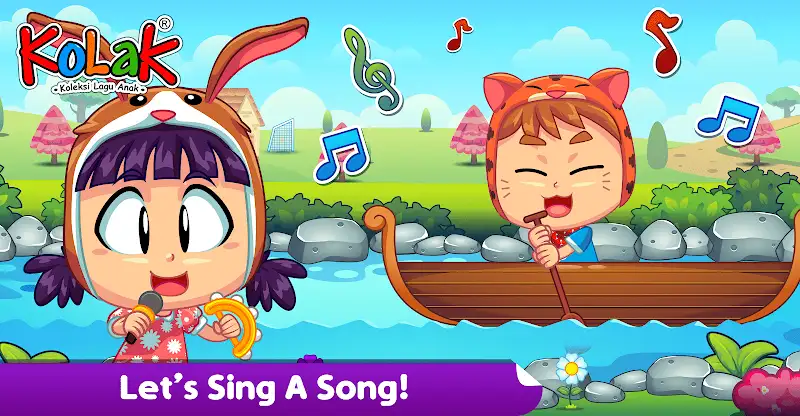 Kids Song : Row Your Boat screenshot 1