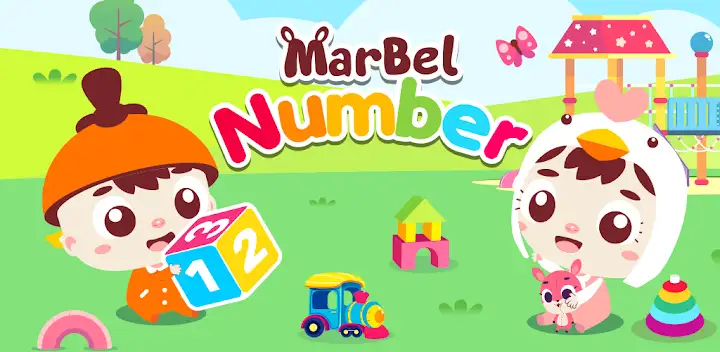 Learn Numbers with Marbel — Android app banner