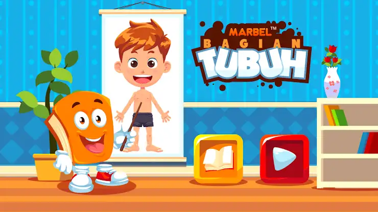 Marbel Belajar Bagian Tubuh screenshot 1