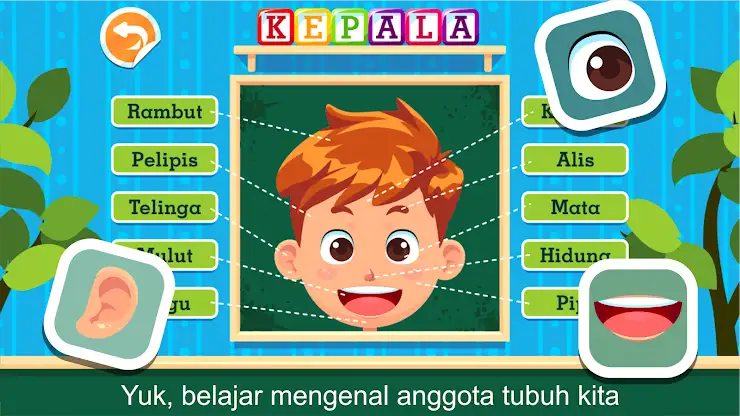 Marbel Belajar Bagian Tubuh screenshot 2