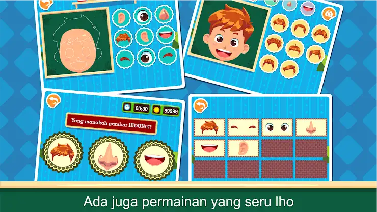 Marbel Belajar Bagian Tubuh screenshot 5