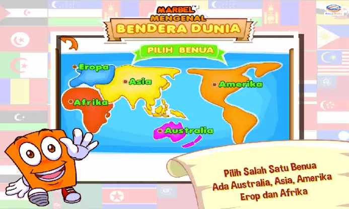 Marbel Belajar Bendera Negara screenshot 2