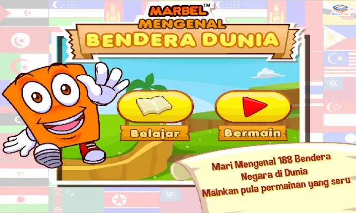 Marbel Belajar Bendera Negara screenshot 1