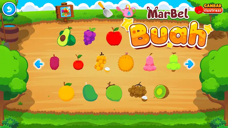 Marbel Belajar Buah screenshot 1