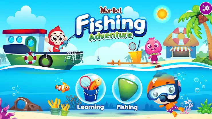 Marbel Fishing - Kids Games screenshot 6