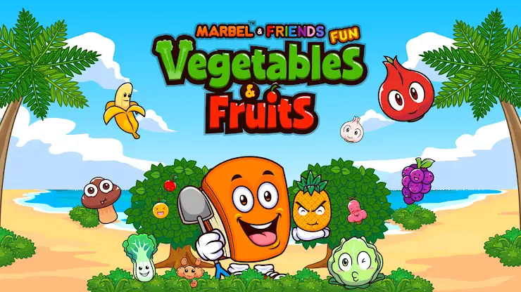 Marbel Fun Vegetable & Fruits screenshot 1