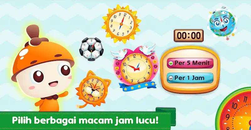 Marbel Belajar Jam & Waktu screenshot 2
