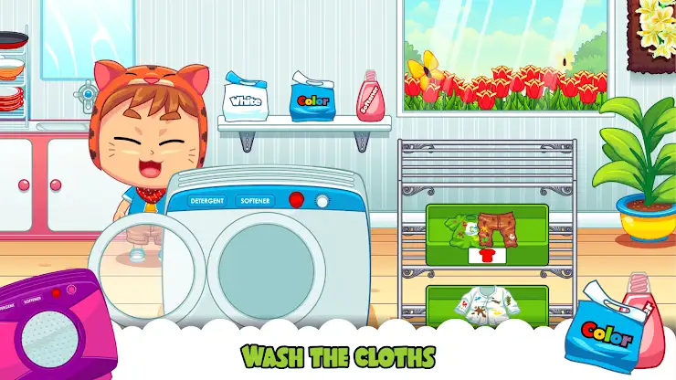 Marbel Laundry - Kids Game screenshot 3