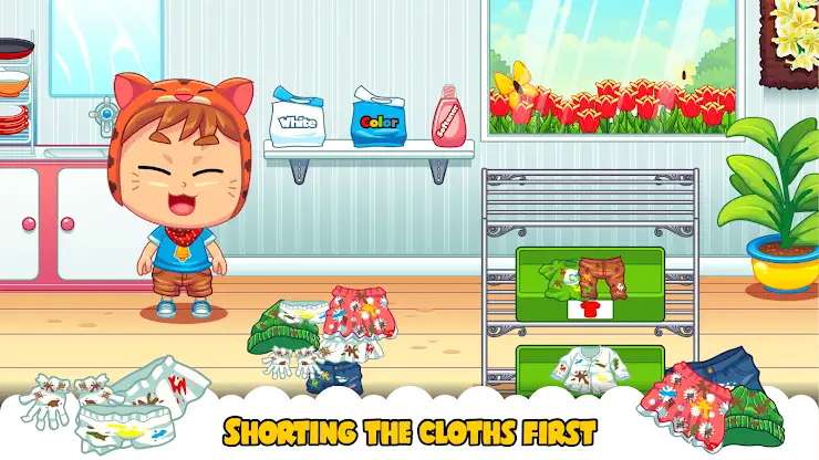Marbel Laundry - Kids Game screenshot 2