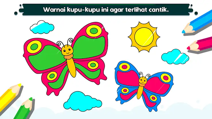 Marbel Mewarnai Hewan Udara screenshot 5