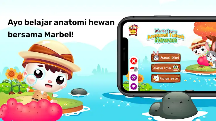 Marbel Anatomi Hewan SD 5 screenshot 1