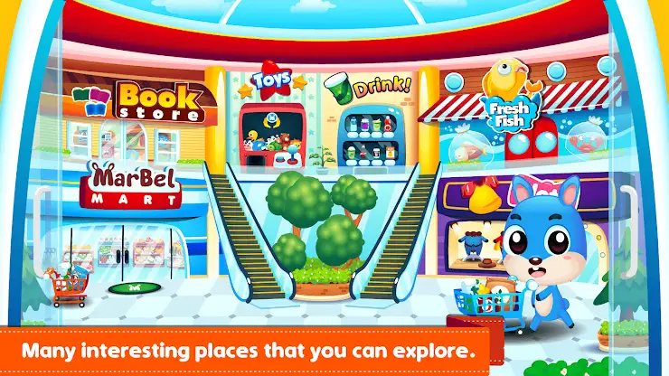 Marbel Supermarket Kids Games screenshot 2