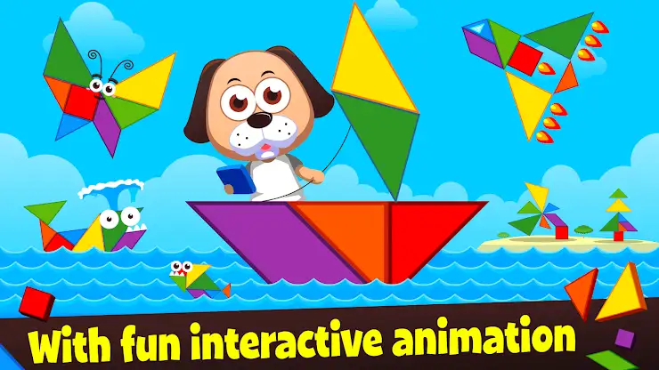 Marbel Tangram - Kids Puzzle screenshot 4