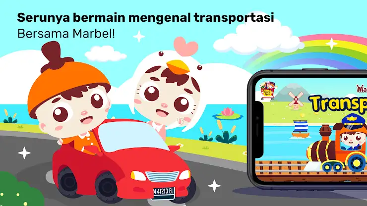 Marbel Belajar Transportasi screenshot 1