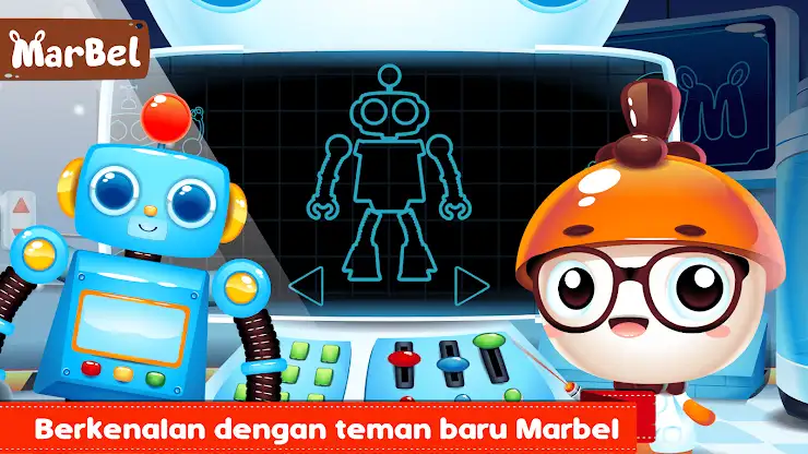 Marbel Robots - Kids Games screenshot 1