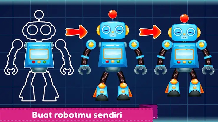 Marbel Robots - Kids Games screenshot 2