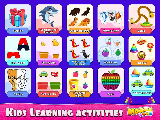 Toddler Games For 3+ year Kids screenshot 1