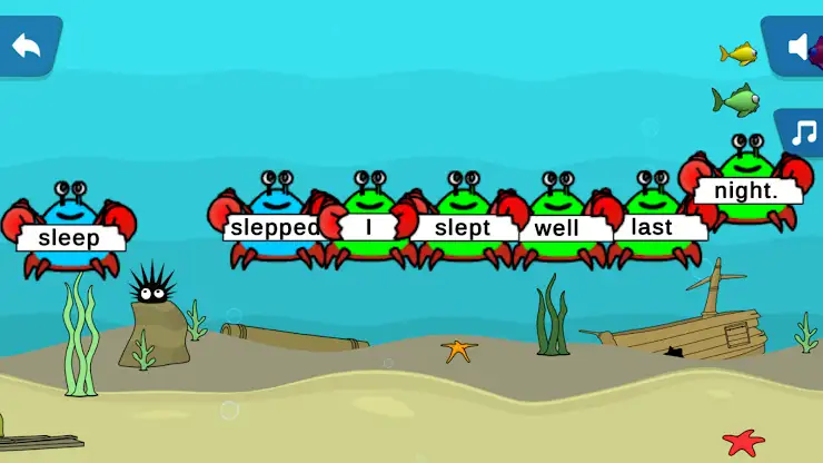 Learn English Game-Grab a Crab screenshot 4
