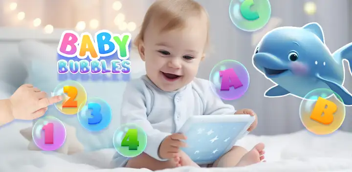 Baby Games - Bubble Pop it — Android game banner