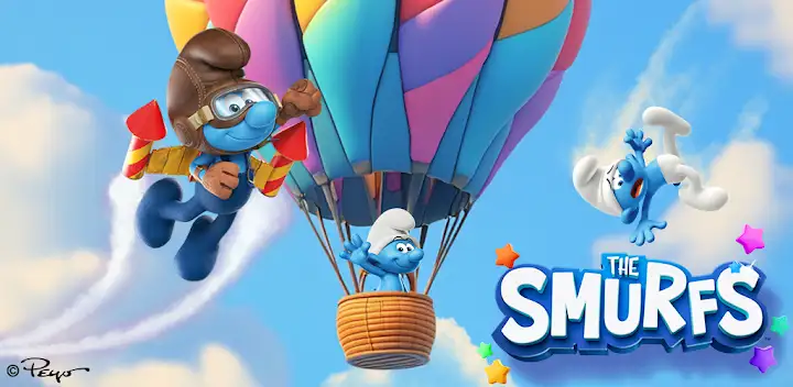 The Smurfs - Educational Games — Android game banner