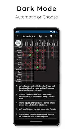 HARD Penny Dell Logic Problems screenshot 6