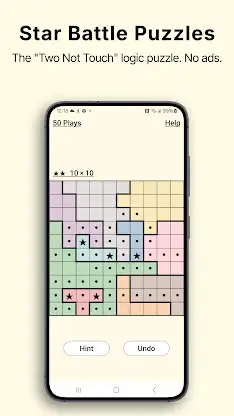 Star Battle Puzzle: Brain Game screenshot 1