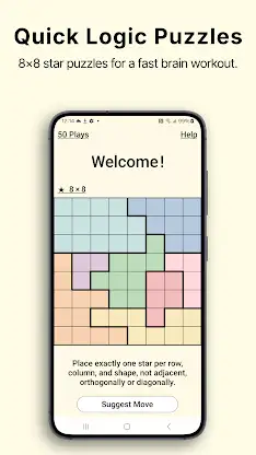Star Battle Puzzle: Brain Game screenshot 6